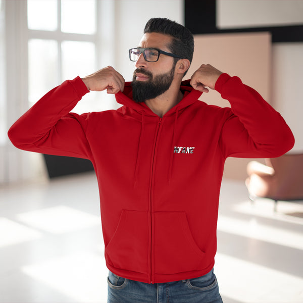Unisex Hooded Zip Sweatshirt - Comfort Plus EU